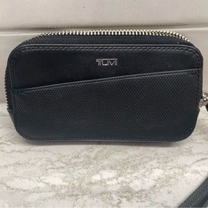 Authentic Tumi card/phone wristlet